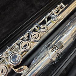 (Nova) Flauta Transversal Yamaha 312 - Cabeça de prata