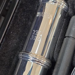 (Nova) Flauta Transversal Yamaha 312 - Cabeça de prata