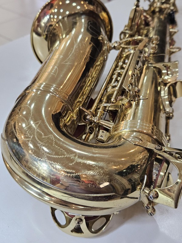 Sax Alto Harmonics Usado Laqueado Acessível!