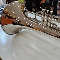 (Dó) Trombone Weril Curto Niquelado Usado/Revisado FÁ-SOL-LÁ!