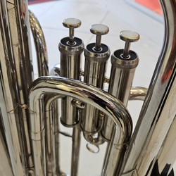 Tuba Weril 3/4 em sib - 3 pistos - usado