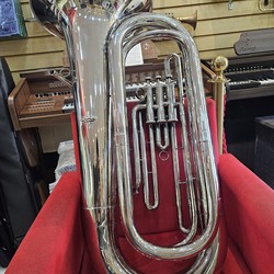 Tuba Maxtone 3/4 em sib - 3 pistos - usado