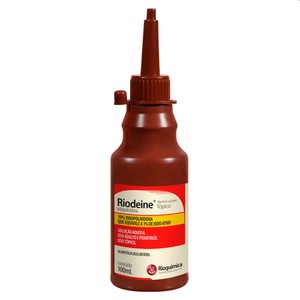 Almotolia Aquosa Riodeine Tópico PVPI 1% - 100 ml - Rioquímica