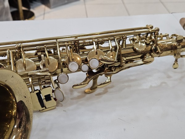 Sax Alto Harmonics Usado Laqueado Acessível!
