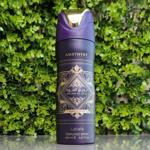 Spray corporal Bade'e Al Oud Amethyst Lattafa - 200 ml