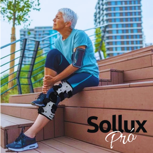 Joelheira Premium Estabilizadora Articulada - Sollux Pró
