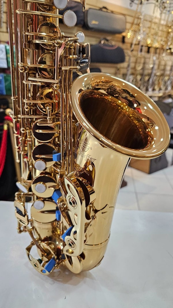 Sax Alto Schieffer NOVO - dourado