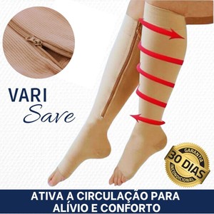 Meias Terapêuticas Anti Varizes | Compressão para Alívio Imediato da Desconforto - VariSave