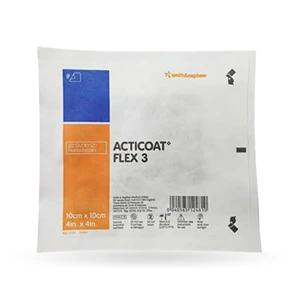Curativo Acticoat Flex  3 - 10 x 10 cm - Smith Nephew - Lote Promocional Validade: 01/04/2026