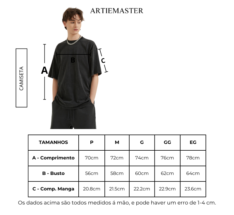 Camiseta Oversized Classica