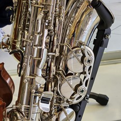 Sax Alto Eagle SA 500 Niquelado - Usado e revisado