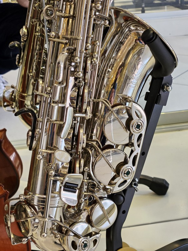 Sax Alto Eagle SA 500 Niquelado - Usado e revisado