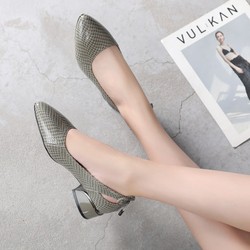 Sapato de Salto em Couro | Conforto Plus | Laís