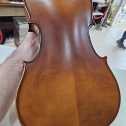 Viola de arco Eagle 42cm usada, ajustada (Som Encorpado) + Estojo e Arco!