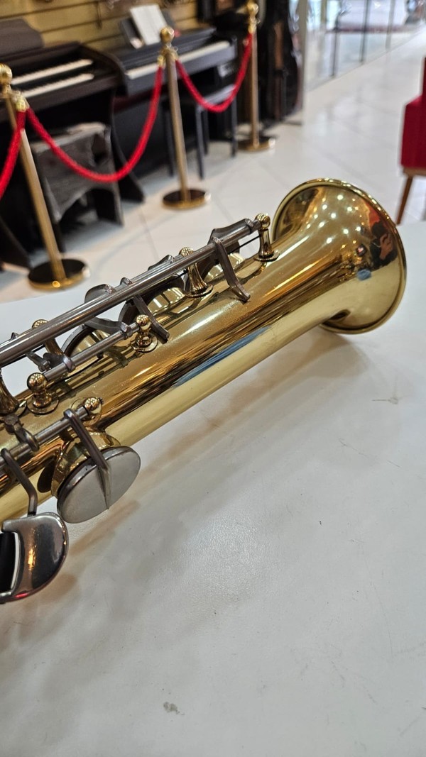 Sax Soprano Sib Weril Usado Importado Laqueado/Niquelado