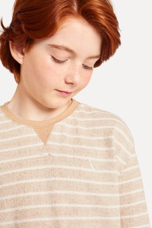 72584 CAMISETA MINI TP ML BEGE RESERVA