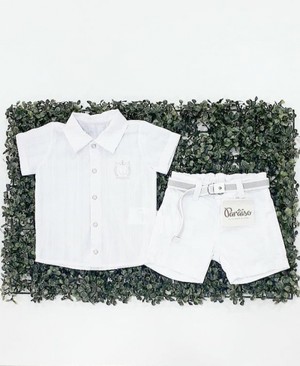 CONJUNTO BABY 10916 BRANCO PARAISO 