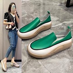 Sapato Mocassim Ortopédico Antiderrapante em Couro | Leila