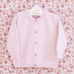 26031 CASAQUETO BABY TRICOT CRISTAIS ROSA PMINI 