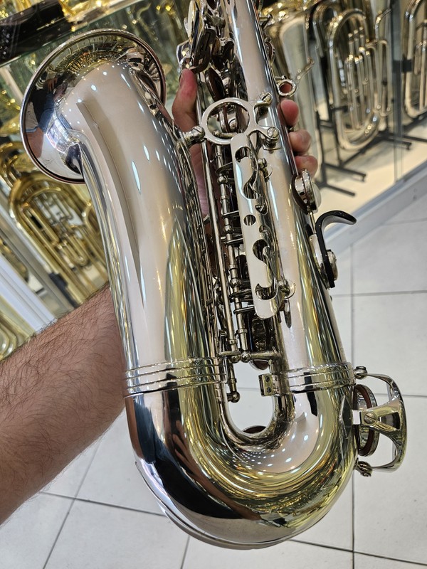 Sax Alto Eagle SA 500 Niquelado - Usado e revisado