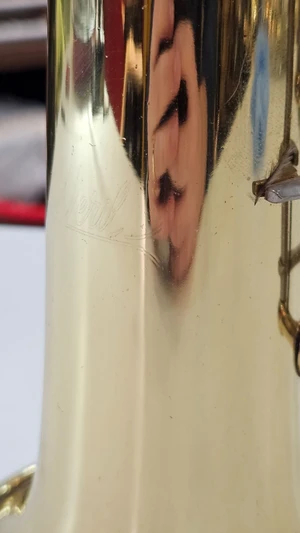 Sax Soprano Sib Weril Usado Importado Laqueado/Niquelado