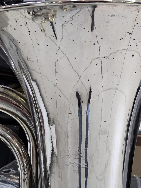 (USADA) Tuba Weril J980 4/4 sinfônica- 4 pistos