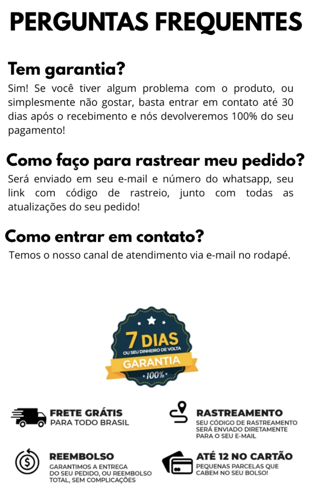 Perguntas frequentes e benef&iacute;cios da compra