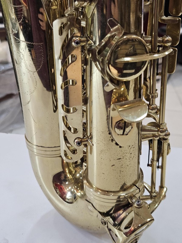 Sax Alto Harmonics Usado Laqueado Acessível!