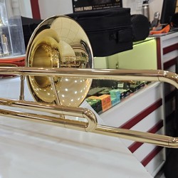 (Sib) Trombone curto Sib Jahnke NOVO dourado