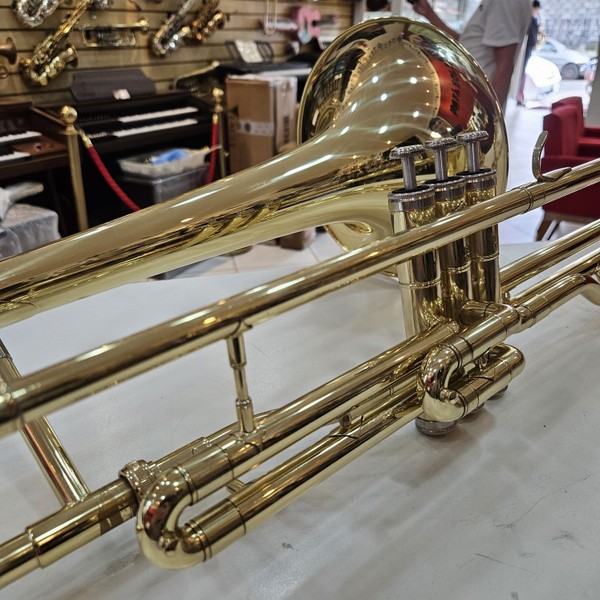 (Sib) Trombone Schieffer Seminovo/Revisado FÁ-SOL-LÁ!