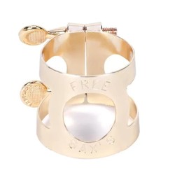 Abraçadeira Sax/Clarinete de metal  Free Sax para boquilha de Massa (Yamaha, Vandoren)