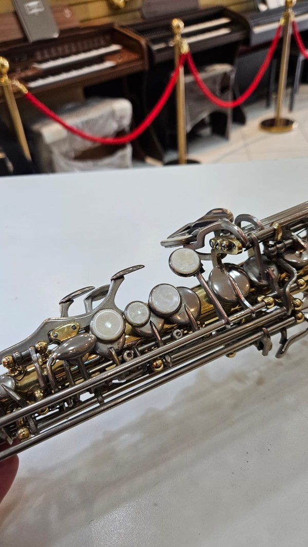 Sax Soprano Sib Weril Usado Importado Laqueado/Niquelado