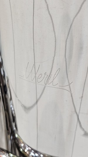 Tuba Weril 3/4 em dó - 3 pistos - usado