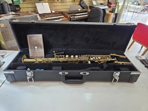 Sax Soprano Eagle SP 502 perfeito estado - seminovo
