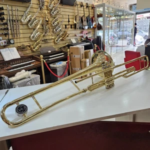 (Sib) Trombone Schieffer Seminovo/Revisado FÁ-SOL-LÁ!