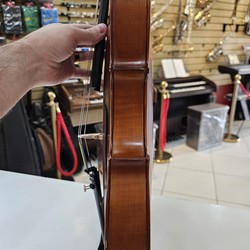 Viola de arco Eagle 42cm usada, ajustada (Som Encorpado) + Estojo e Arco!