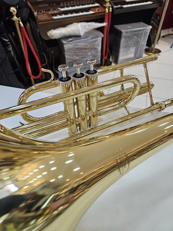 (Sib) Trombone curto Sib Jahnke NOVO dourado
