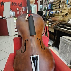 Violoncelo Jahnke 4/4 Envelhecido Fosco (Completo)