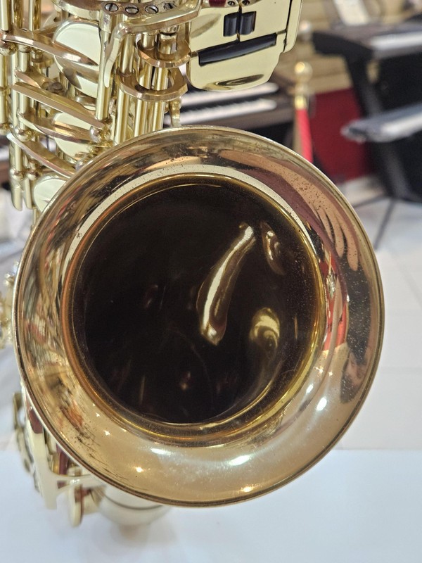 Sax Alto Harmonics Usado Laqueado Acessível!