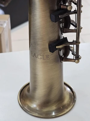 Sax Soprano Eagle Reformado FÁ-SOL-LÁ (Envelhecido)