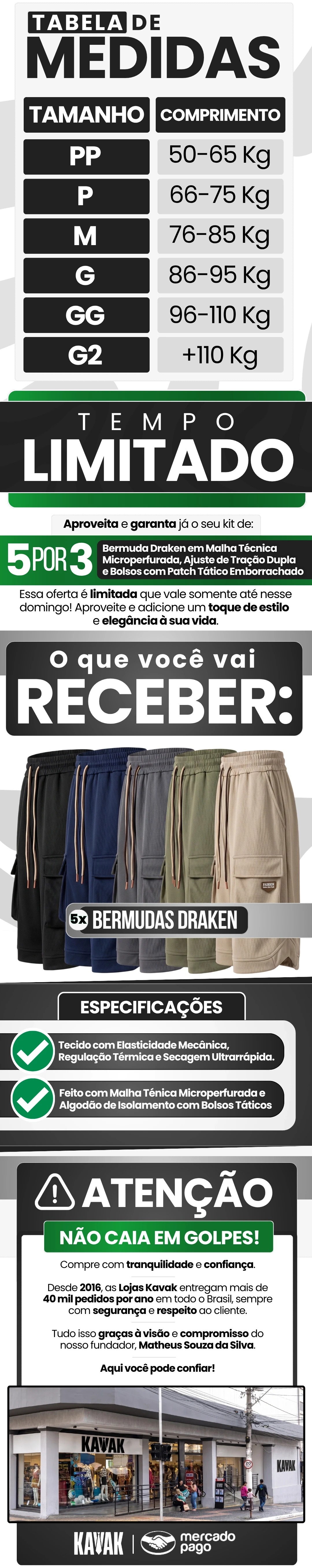 Bermuda Draken Completa
