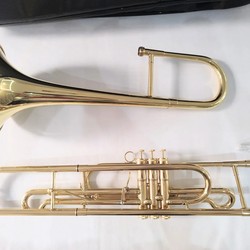 (Sib) Trombone Curto HS S761 Sib - Profissional - laqueado