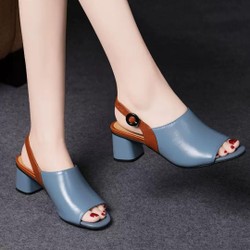 (OFERTA IMPERDÍVEL) Sandália Ortopédica em Couro | Analice