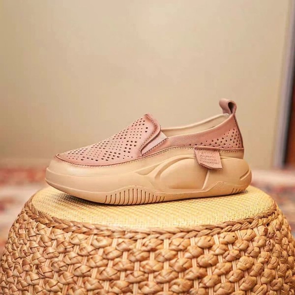 Sapato Mocassim Ortopédico Antiderrapante em Couro | Deisy