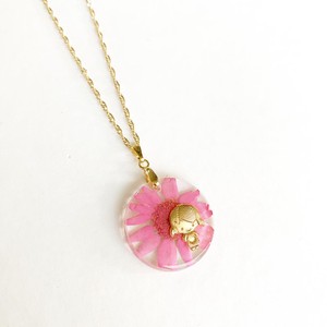 Colar Mãe de Menina Rosa - Peça Única