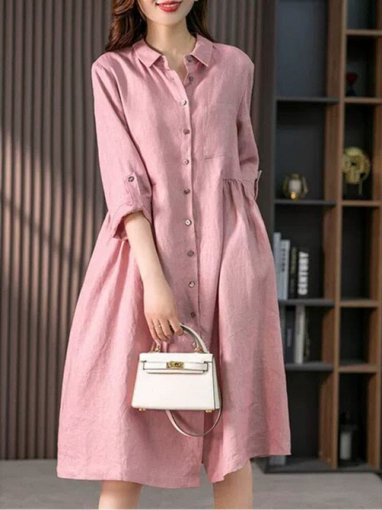 Vestido camisa feminino hot sale