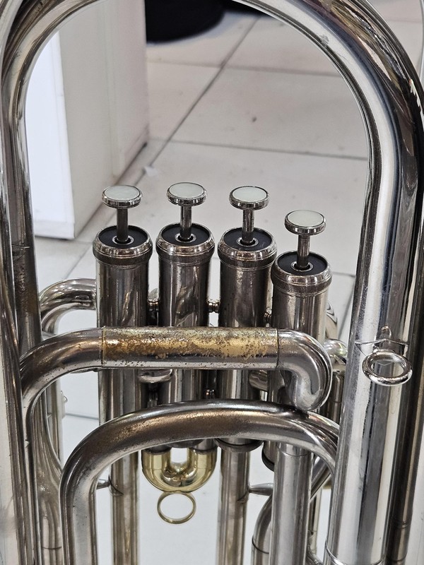 (USADA) Tuba Weril J980 4/4 sinfônica- 4 pistos