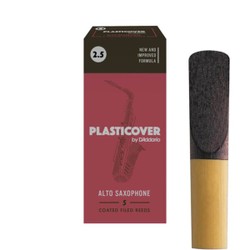 Palheta para Sax Alto Plasticover (1.5-3.0) Resistente Umidade e Durável