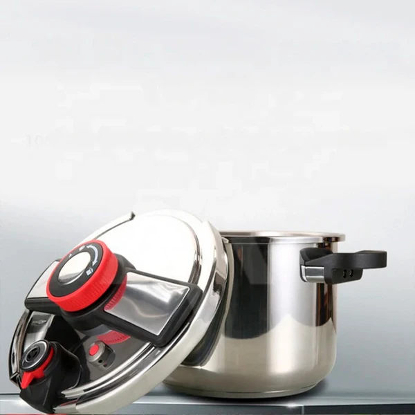 [Leve 2 Pague 1] Panela de Pressão TurboChef Aço Inoxidável - À Prova De Explosões + BRINDE: Kit Utensílios 3