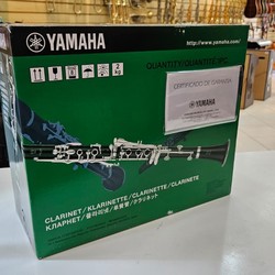 Clarinete Yamaha YCL-255 Novo (Niquelado) - NF e Certificado